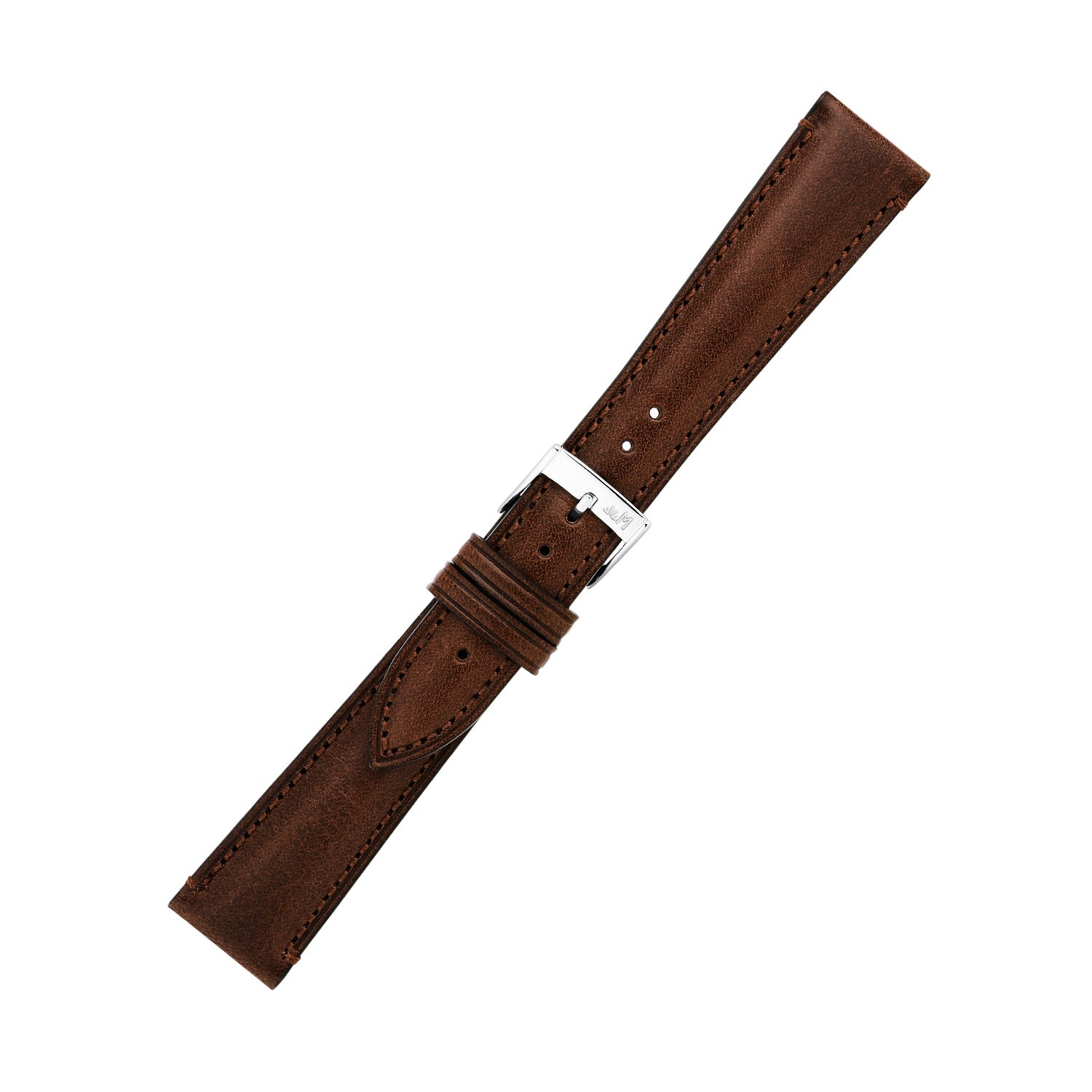 Morellato Reggiani Horlogeband Leer Bruin Reggiani