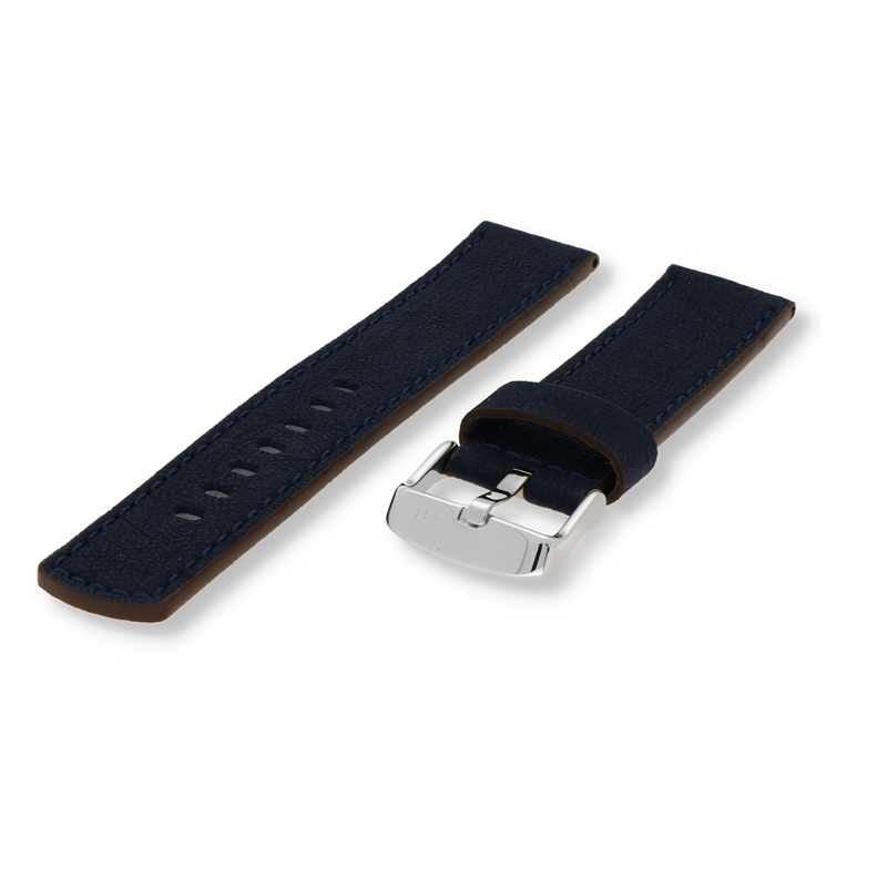Morellato Horlogeband Leer Blauw Origami