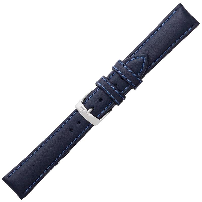 Morellato Sport Collection Horlogeband Leer Blauw Regatt