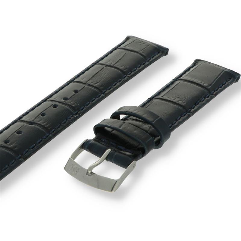 Morellato Basic Collection Horlogeband Leer Blauw Samba