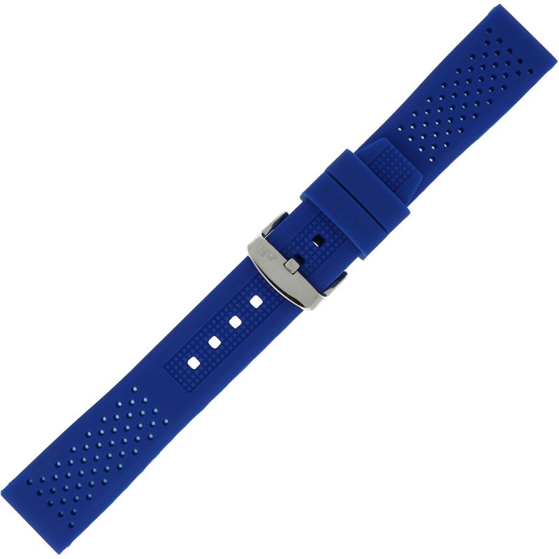 Morellato Sport Collection Horlogeband Rubber Blauw Sile