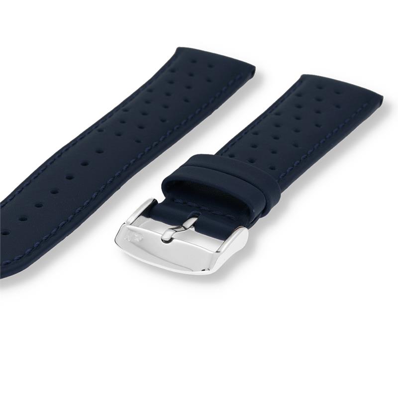 Morellato Horlogeband Leer Blauw Aikido