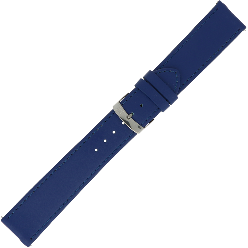 Morellato Basic Collection Horlogeband Leer Blauw INT.EC T.EC