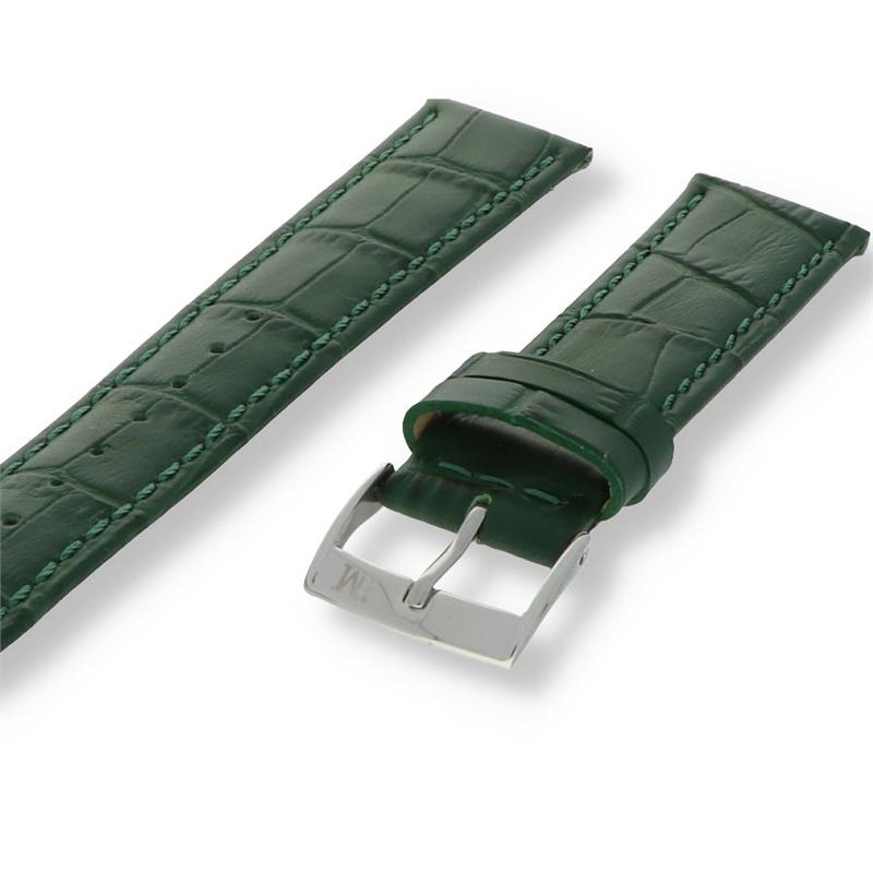 Morellato Basic Collection Horlogeband Leer Groen Bolle