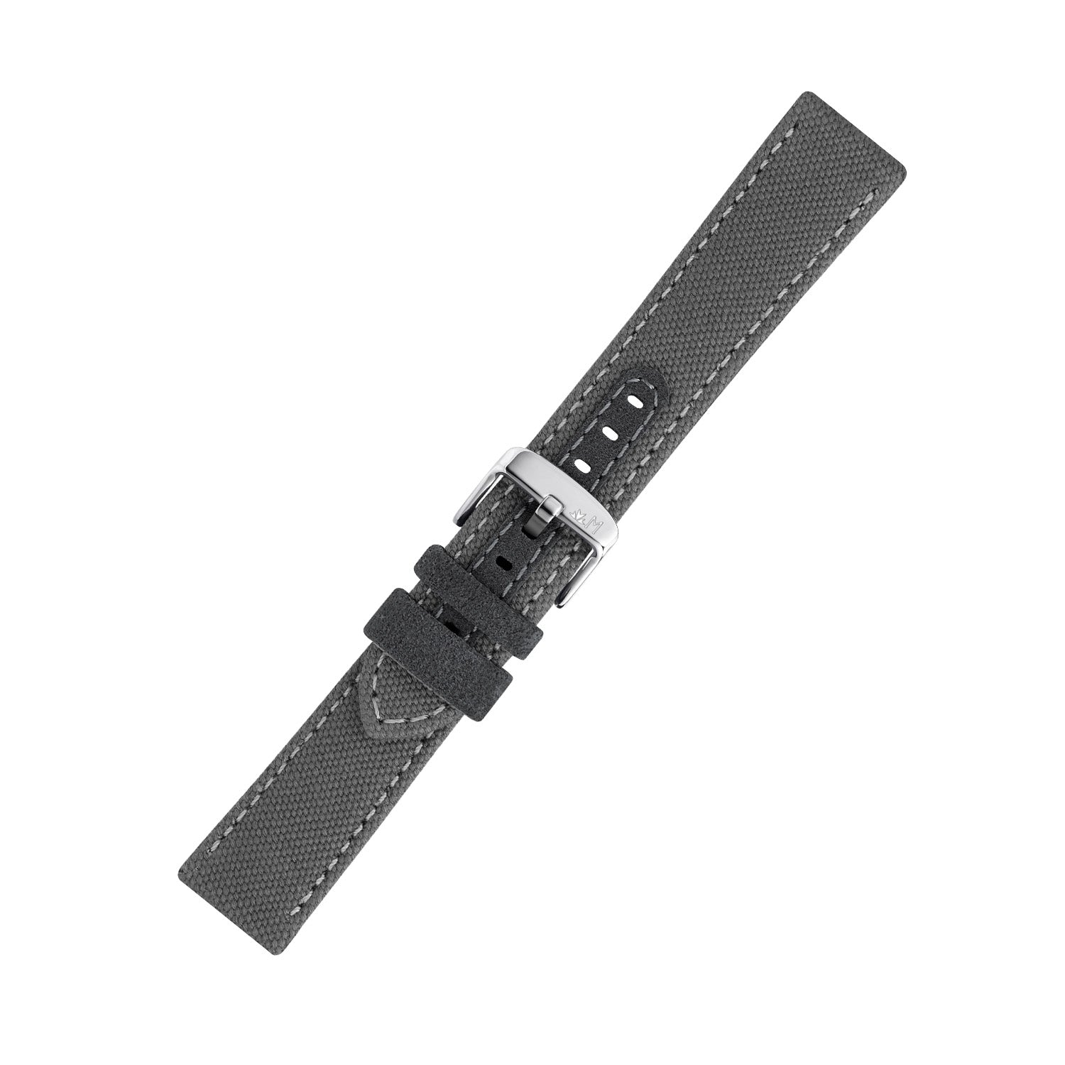 Morellato Horlogeband Textiel Grijs Fibra