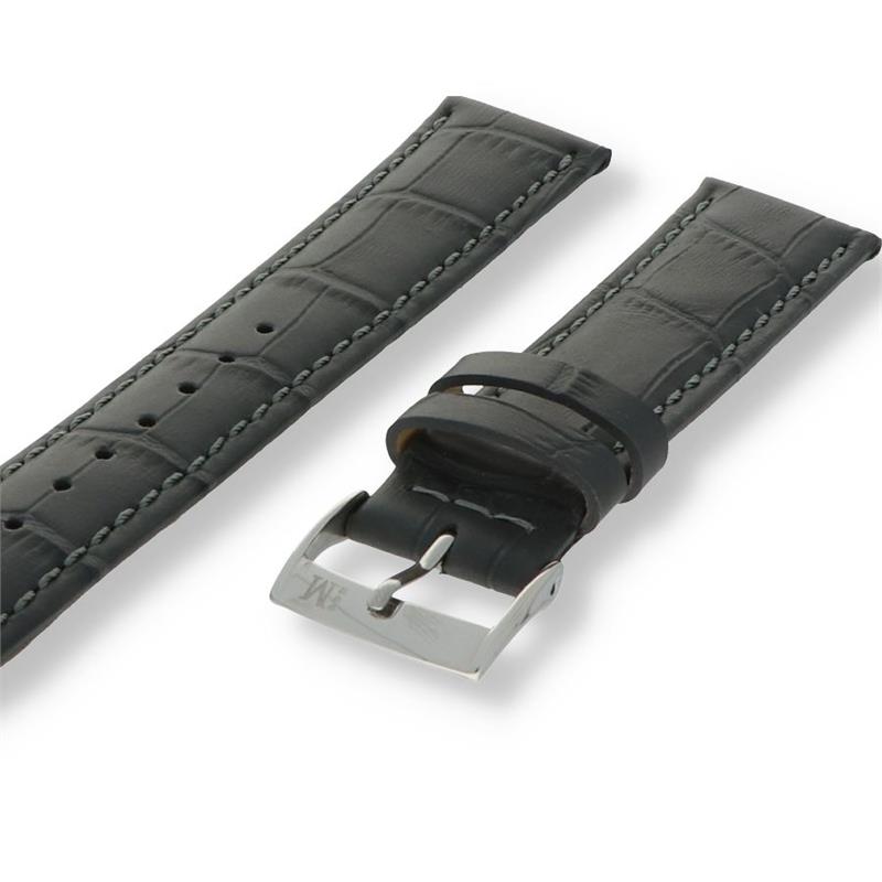 Morellato Bolle Horlogeband Leer Grijs 1BOLLE