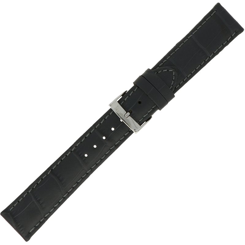 Morellato Basic Collection Horlogeband Leer Grijs LLE.EC
