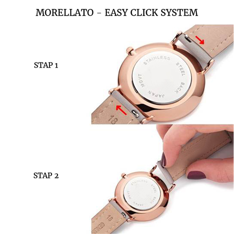 Morellato Metal Horlogeband Staal Rosékleurig Dionis