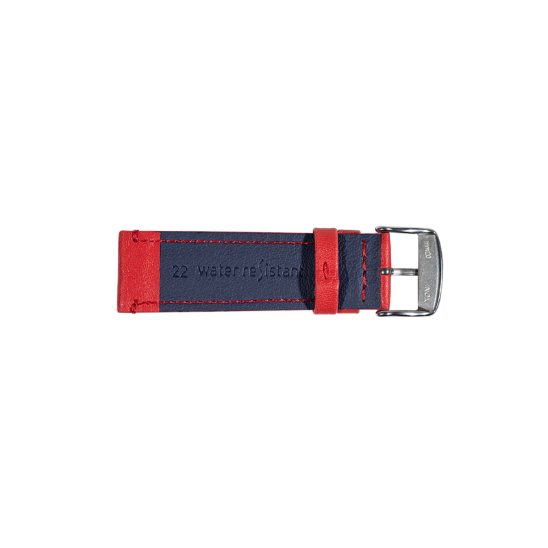 Morellato Sport Collection Horlogeband Leer Rood Rowing