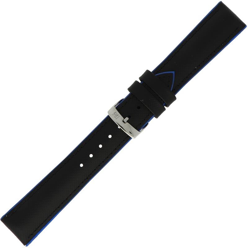 Morellato Sport Collection Horlogeband Leer Zwart Boxing
