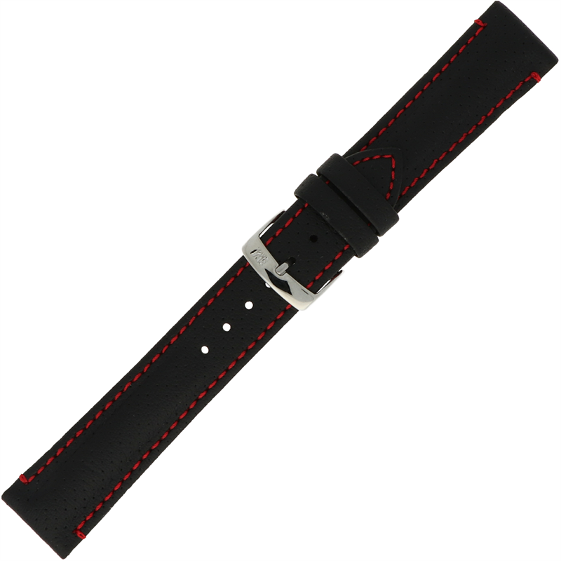 Morellato Sport Collection Horlogeband Leer Zwart 83RACE