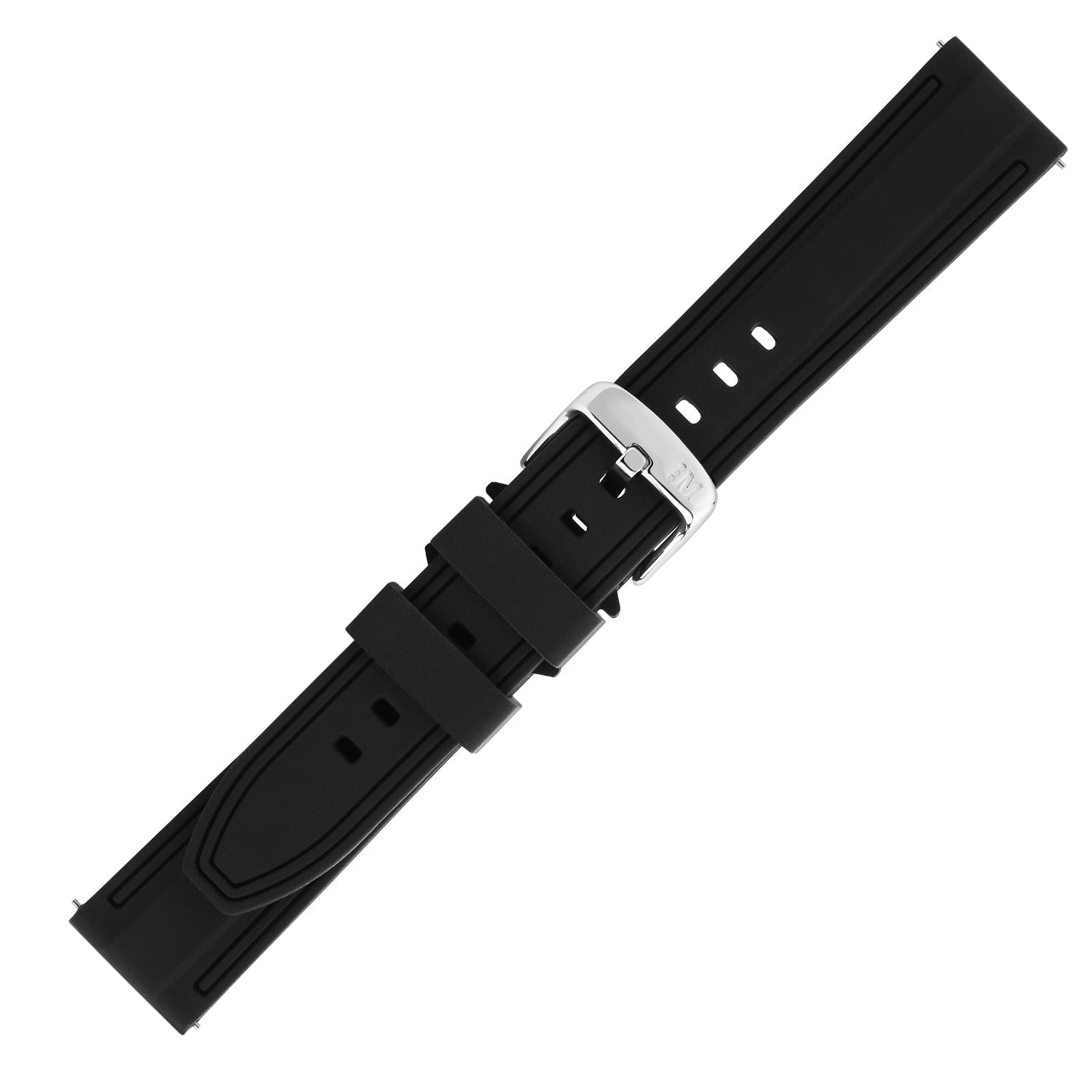 Morellato Brais Horlogeband Siliconen Zwart