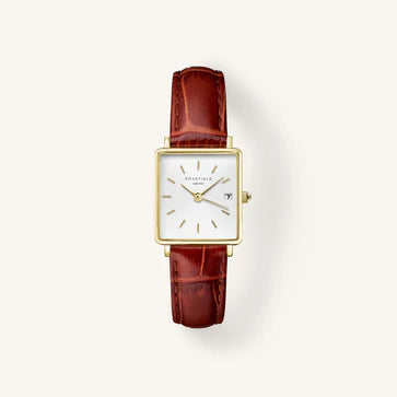 Rosefield Dameshorloge QWBLG QWBLG-Q55 Goudkleurig