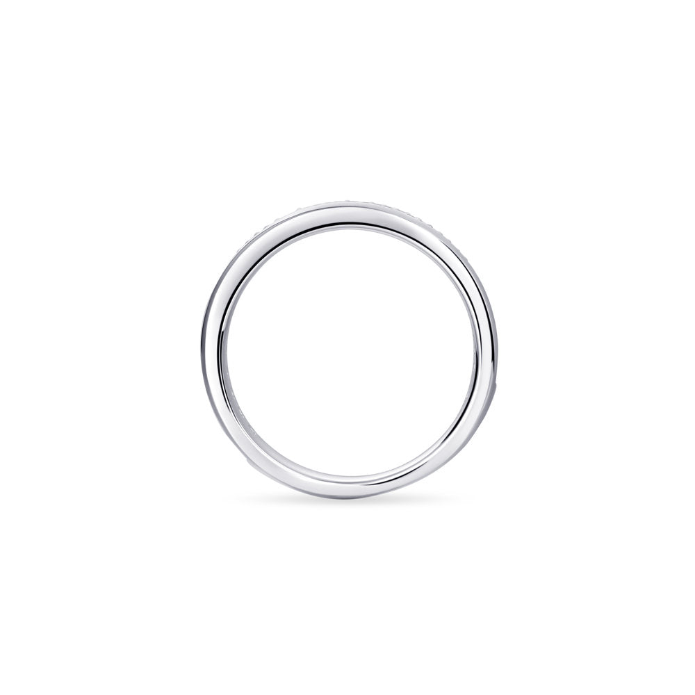 Gisser Ring Zilver Gerhodineerd Zirkonia Wit – R401 – foto 4