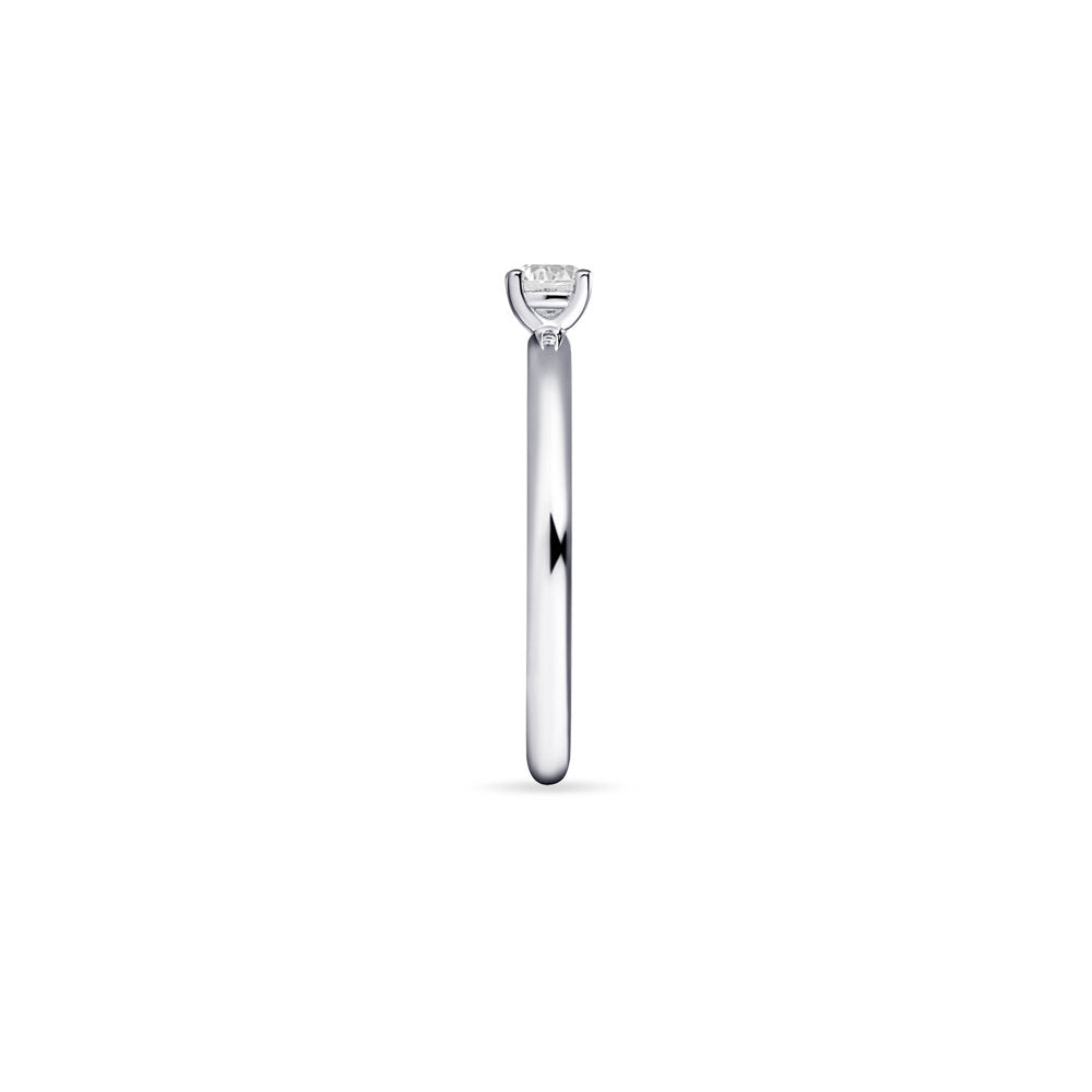 Gisser Ring Zilver Gerhodineerd Zirkonia Wit – R413 – foto 3