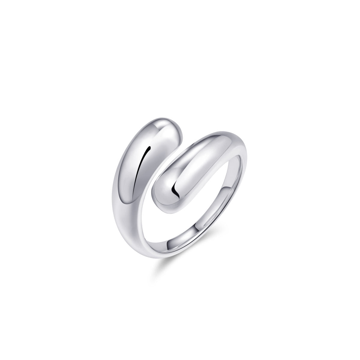 Gisser Ring Zilver Gerhodineerd – R447