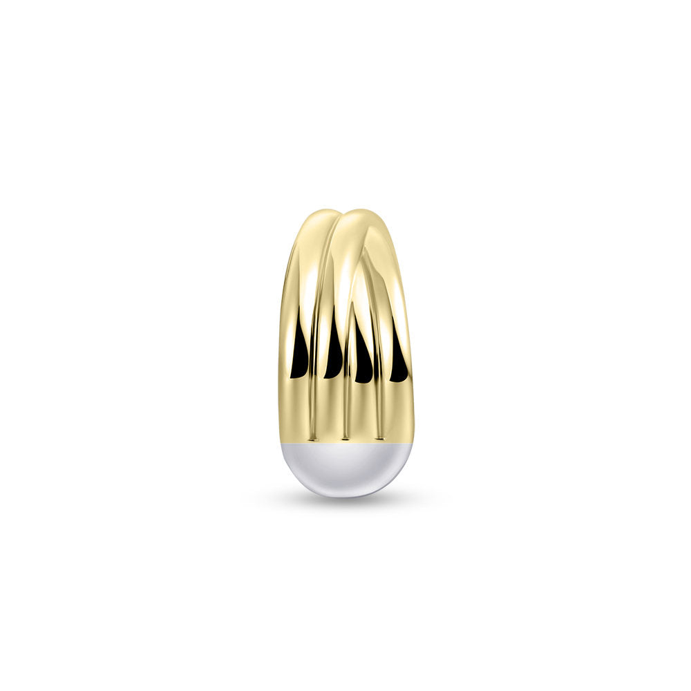 Gisser Ring Zilver Geel Verguld – R462Y – foto 3