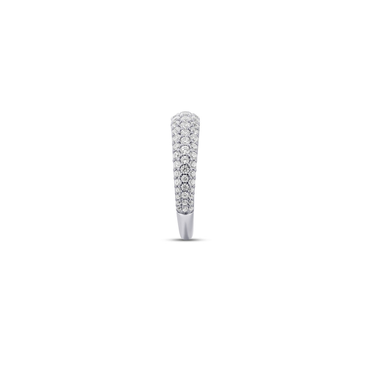 Gisser Ring Zilver Gerhodineerd Zirkonia Wit – R488 – foto 3