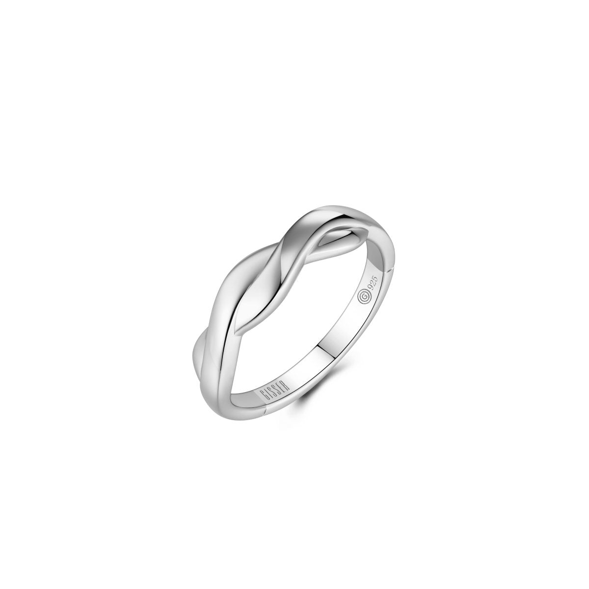 Gisser Ring Zilver Gerhodineerd – R497