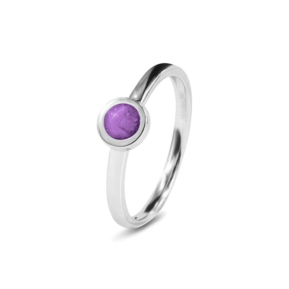 See You Aanschuifring met rond kastje voor as in goud – RG-012 – afbeelding 61