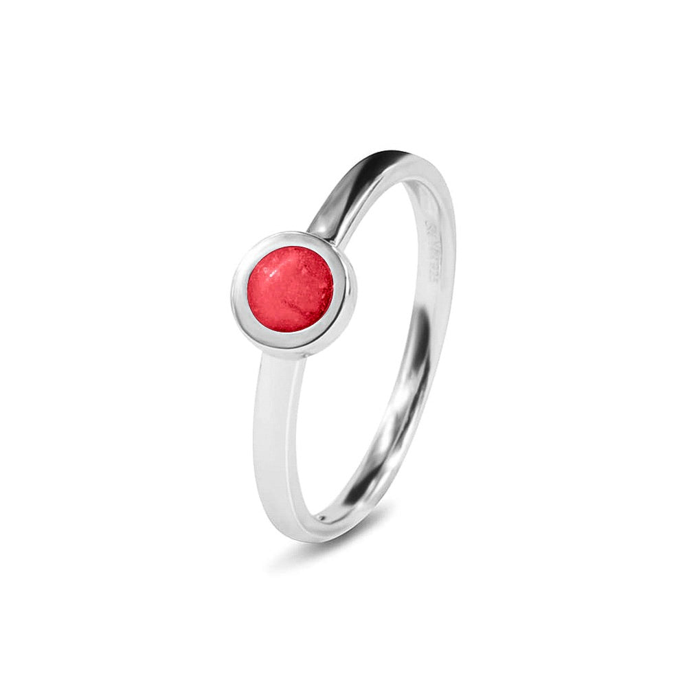 See You Aanschuifring met rond kastje voor as in goud – RG-012 – afbeelding 57