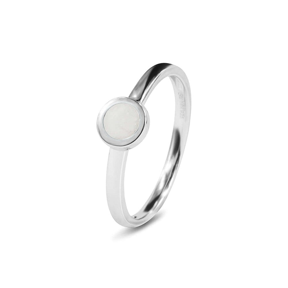 See You Aanschuifring met rond kastje voor as in goud – RG-012 – afbeelding 53