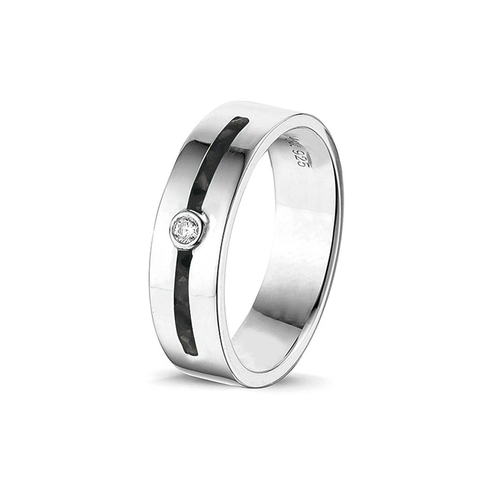 See You Ring met steen en twee ascompartimenten in goud – RG-028 – afbeelding 52