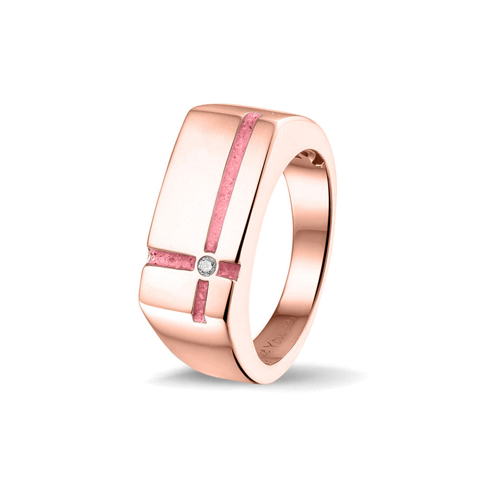 See You Gouden herenring met kruis en zirkonia – RG-039 – afbeelding 35