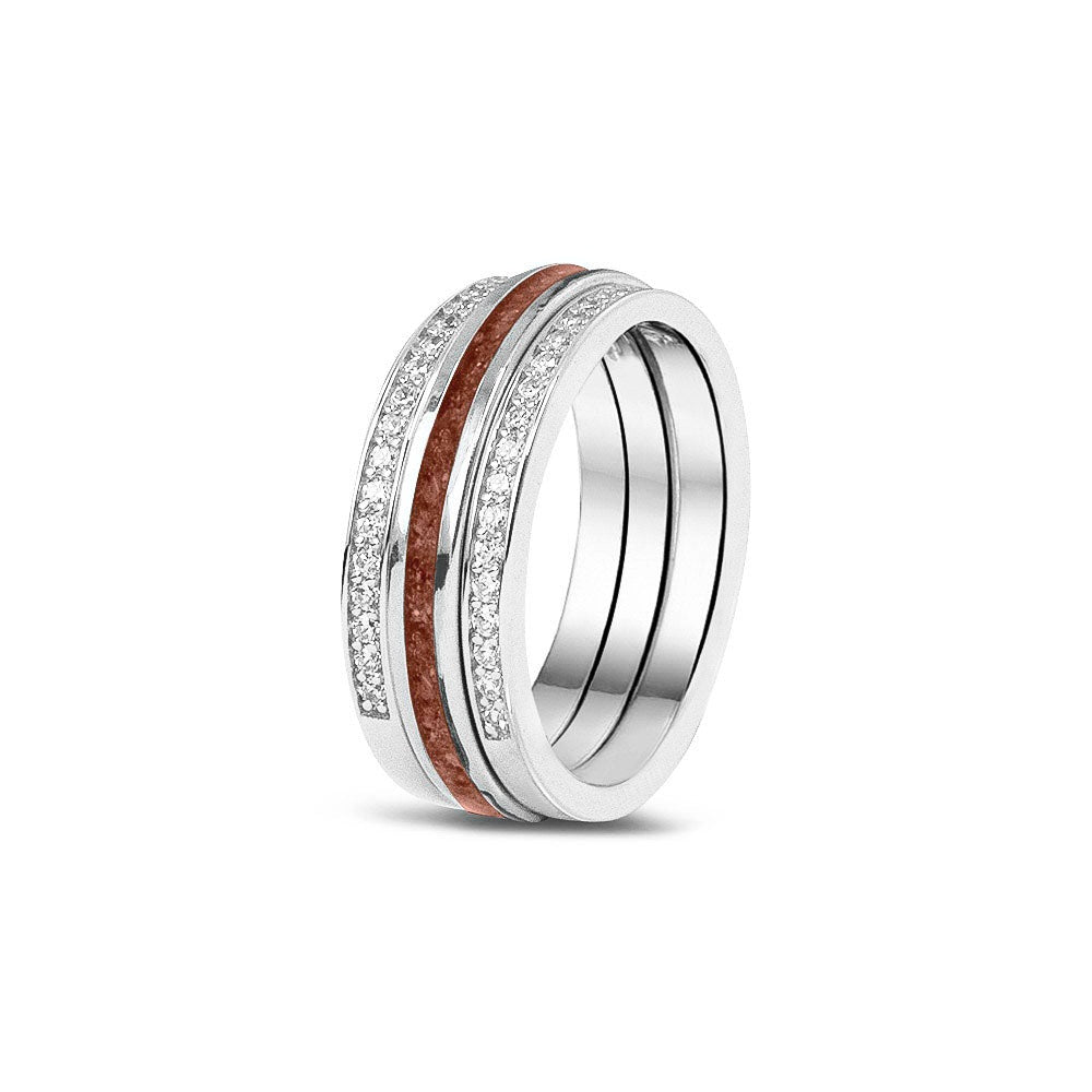 See You Gouden infinity asring met stenen aanschuifringen – RG-046 SS – afbeelding 54