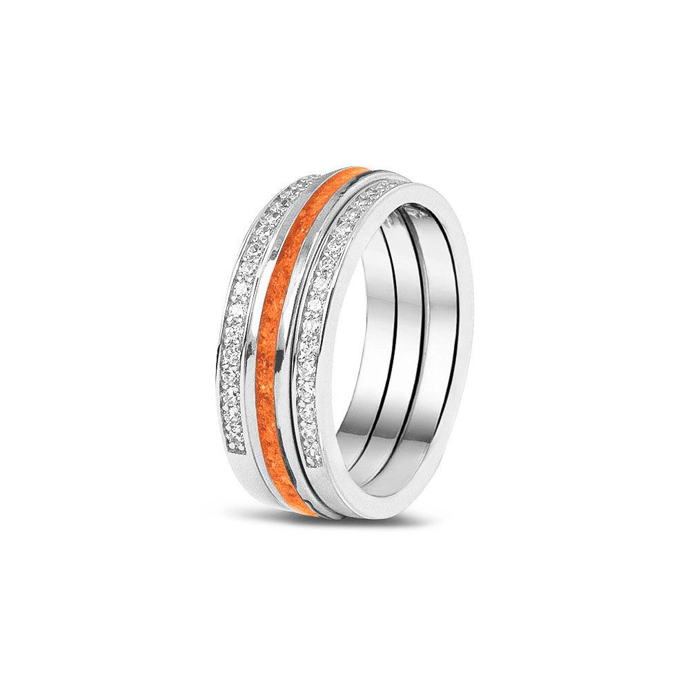 See You Gouden infinity asring met stenen aanschuifringen – RG-046 SS – afbeelding 55