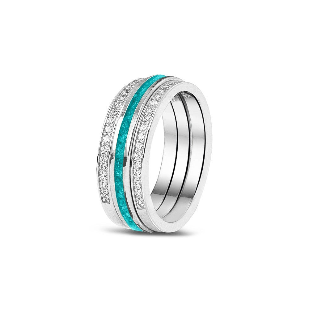 See You Gouden infinity asring met stenen aanschuifringen – RG-046 SS – afbeelding 65