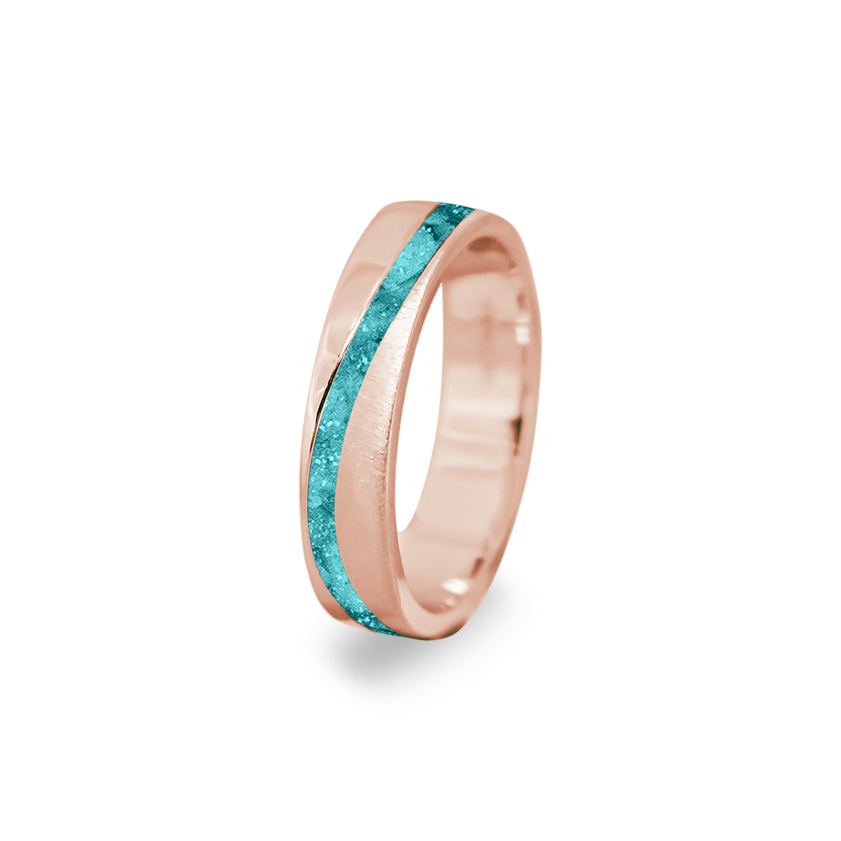 See You Unending Wave Ring 65 mm zilver zwart - RG049-EU47