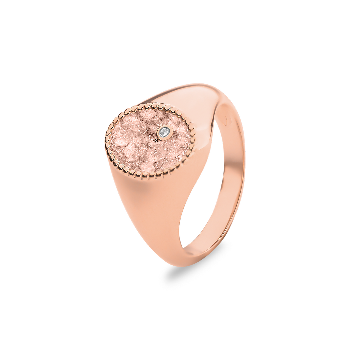 See You Ovale gouden asring met diamant – RG072 – afbeelding 24