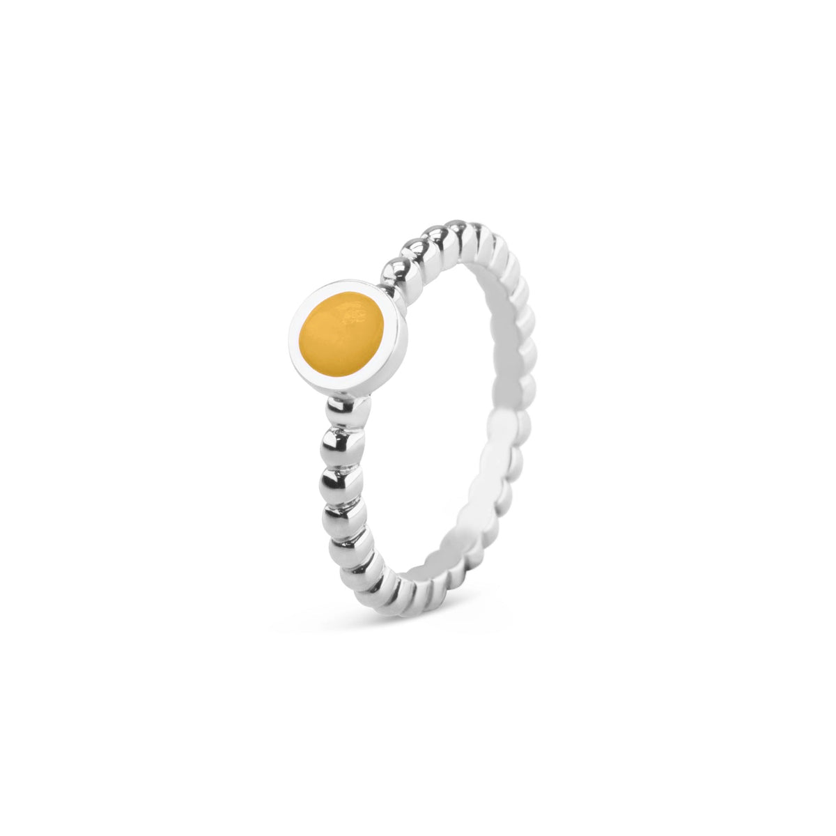 See You Bolletjesring met rondje voor as in goud – RG-002 – afbeelding 66