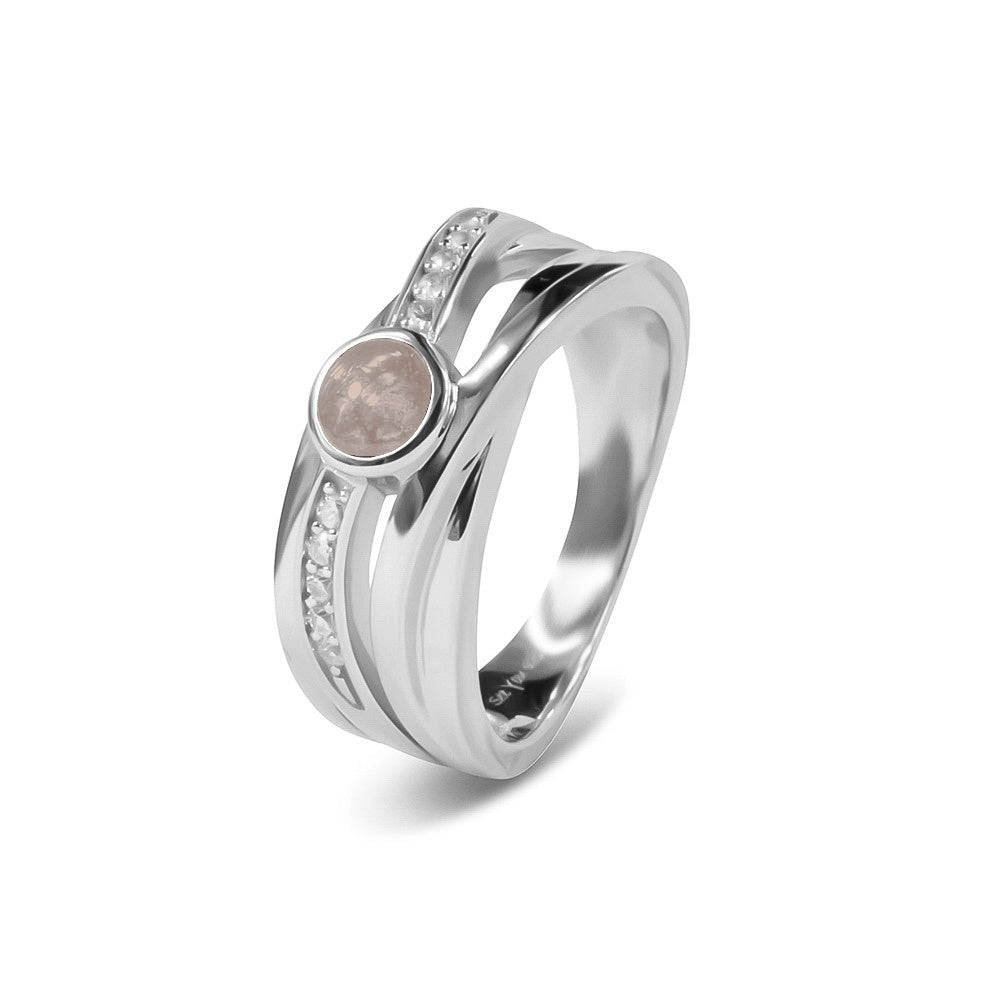 See You Cross-over ring voor as met steen in goud – RG-007 – afbeelding 52