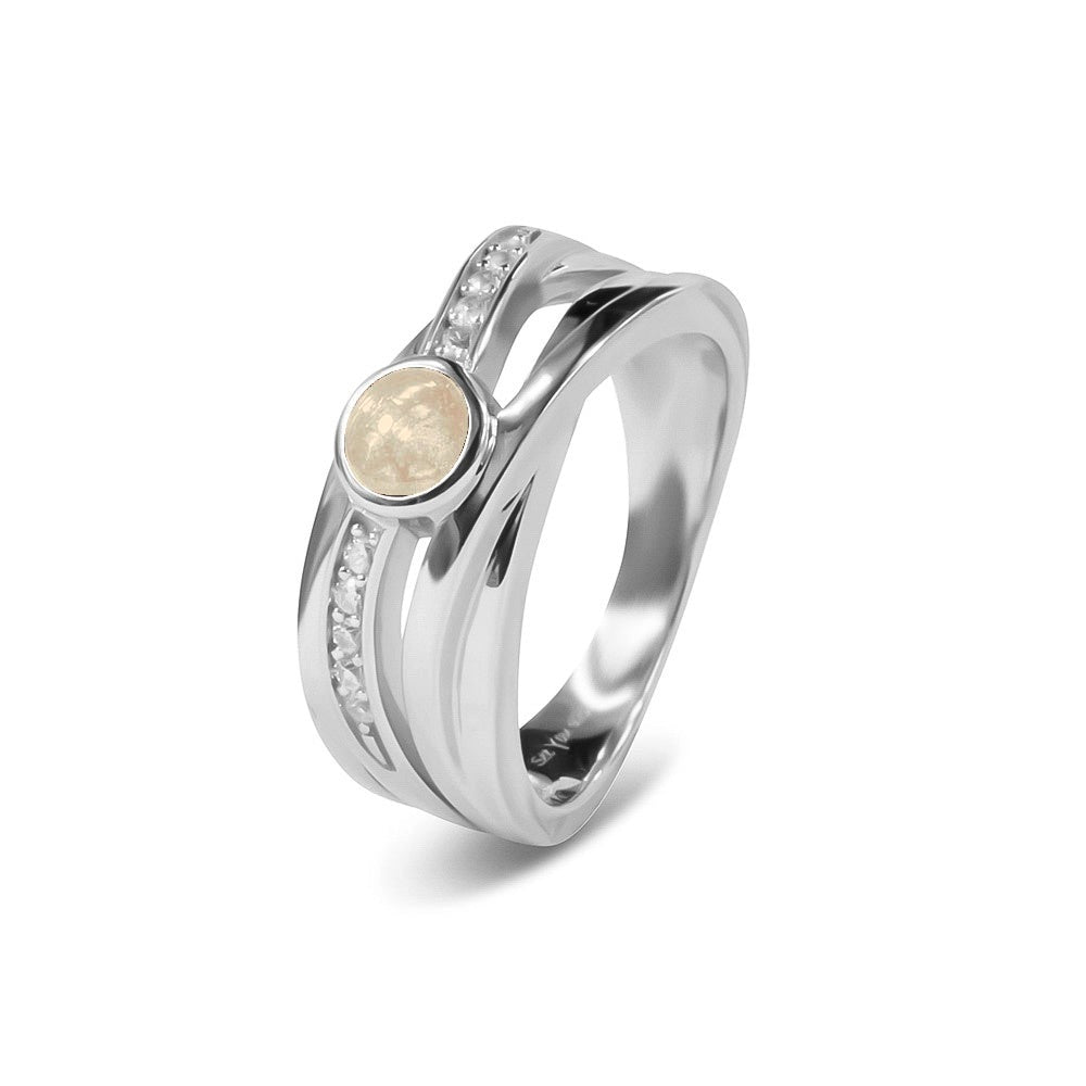 See You Cross-over ring voor as met steen in goud – RG-007 – afbeelding 56