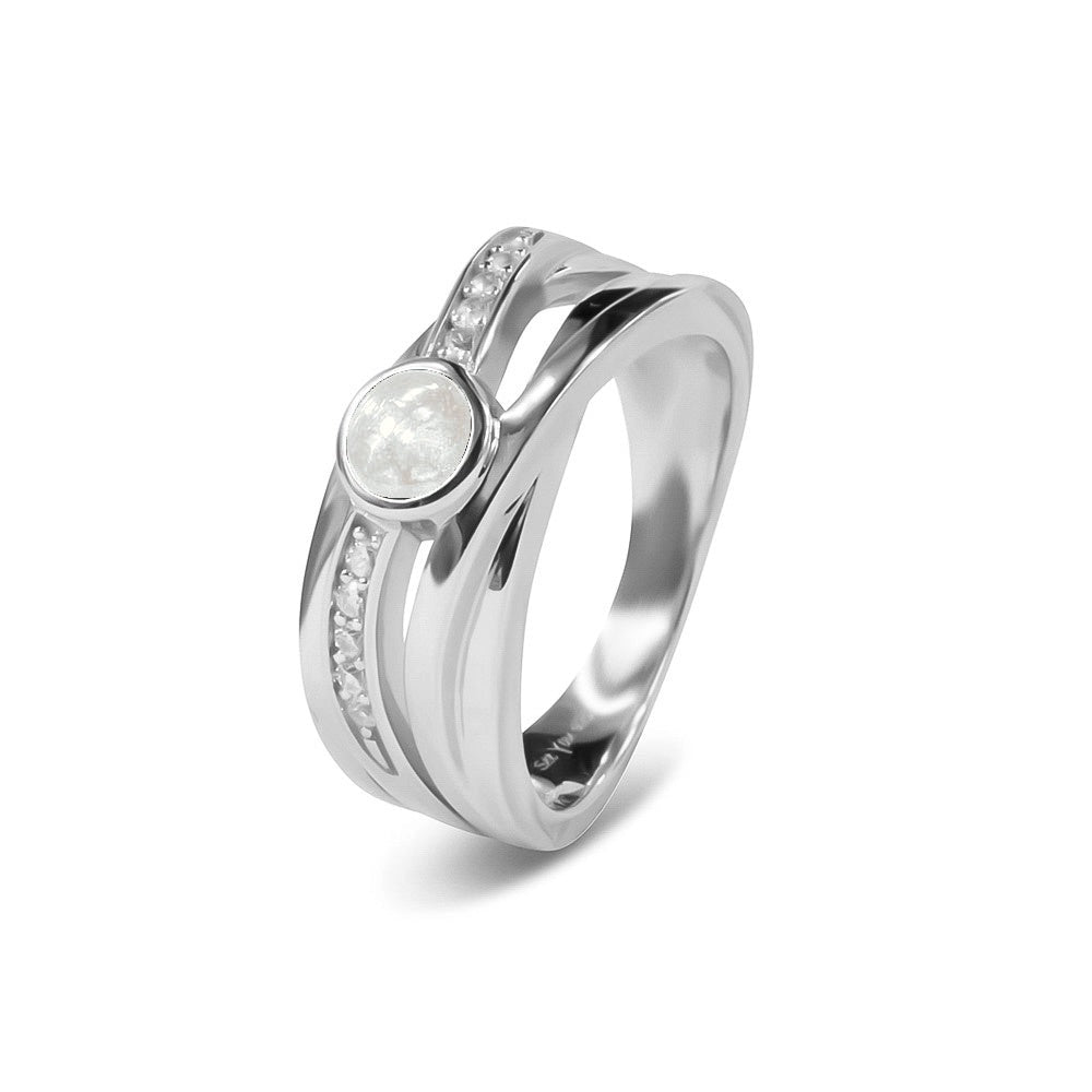 See You Cross-over ring voor as met steen in goud – RG-007 – afbeelding 59
