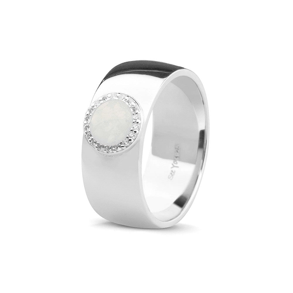 See You Gepolijste brede asring in goud – RG-008 – afbeelding 64