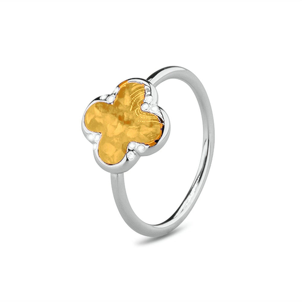 See You Klaverring met as in goud – RG-009 – afbeelding 60