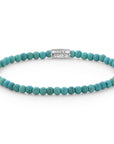 Rebel & and Rose - Armband - Turquoise Delight - 4mm Armband - RR-40013-S Dames - PansiteNederland.nl