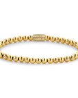 Rebel & Rose Armband - 4mm - Yellow Gold Only - RR-40038-G - PansiteNederland.nl