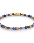 Rebel & and Rose - Armband - Are Violets Blue? - 18 ct yellow gold ionplated - 4mm - RR-40064-G Dames - PansiteNederland.nl