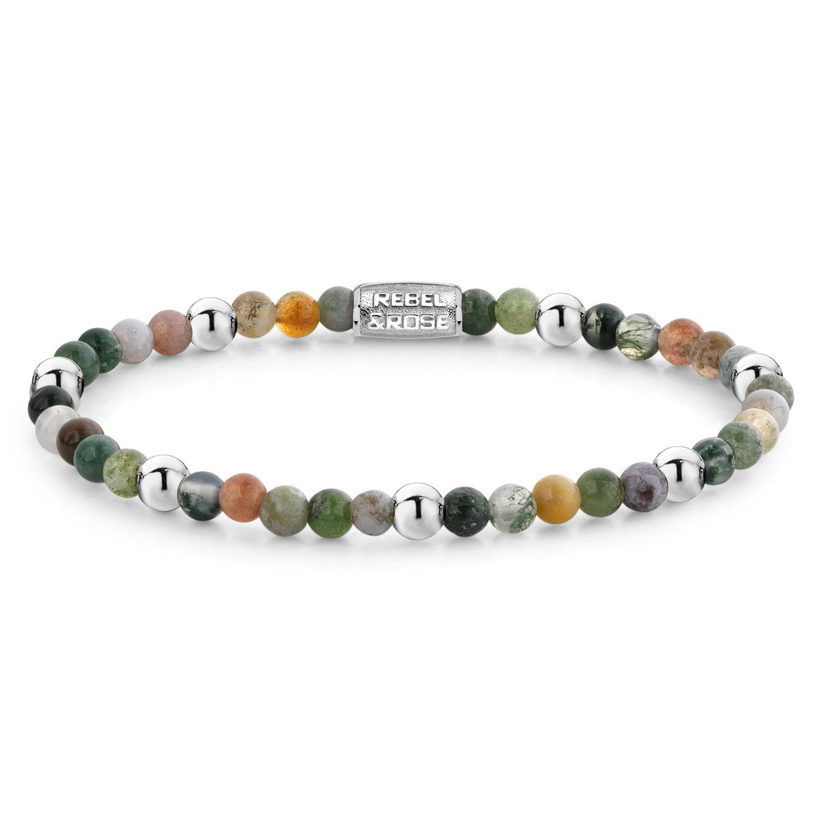 Rebel & Rose - Armband - Indianummer - 4mm Armband - RR-40084-S Dames - PansiteNederland.nl