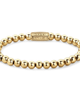 Rebel & and Rose - Armband - Yellow Gold Only - 6mm Armband - RR-60046-G Unisex - PansiteNederland.nl