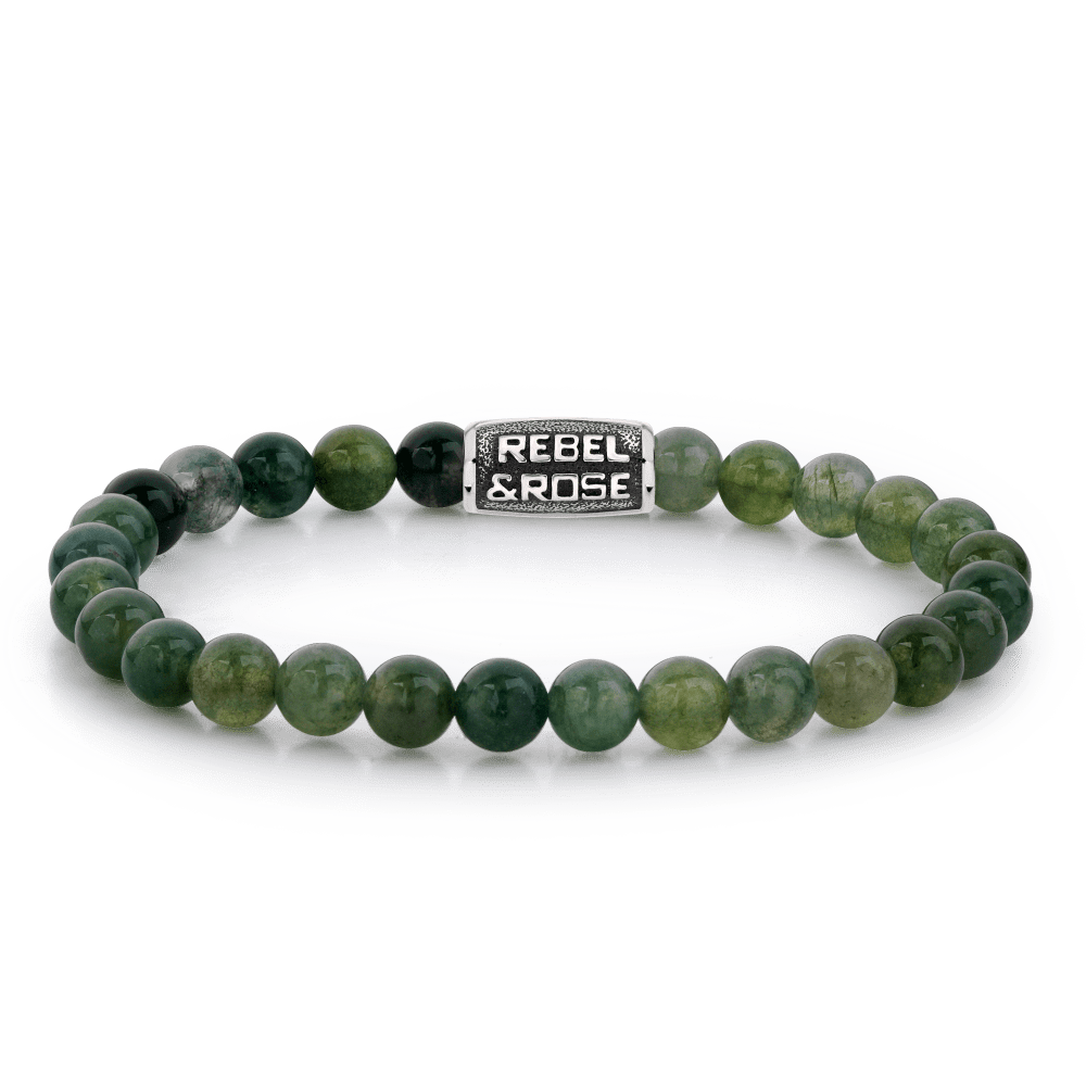 Rebel & and Rose - Armband - Secret Garden Vintage - 6mm Armband - RR-60114-V Heren - PansiteNederland.nl