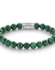 Rebel & and Rose - Armband - Malachite Green - 8mm Armband - RR-80080-S Heren - PansiteNederland.nl