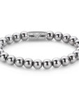 Rebel & Rose Armband Silverhine DV 8mm kralen Unisex RR-8DV01-S - PansiteNederland.nl