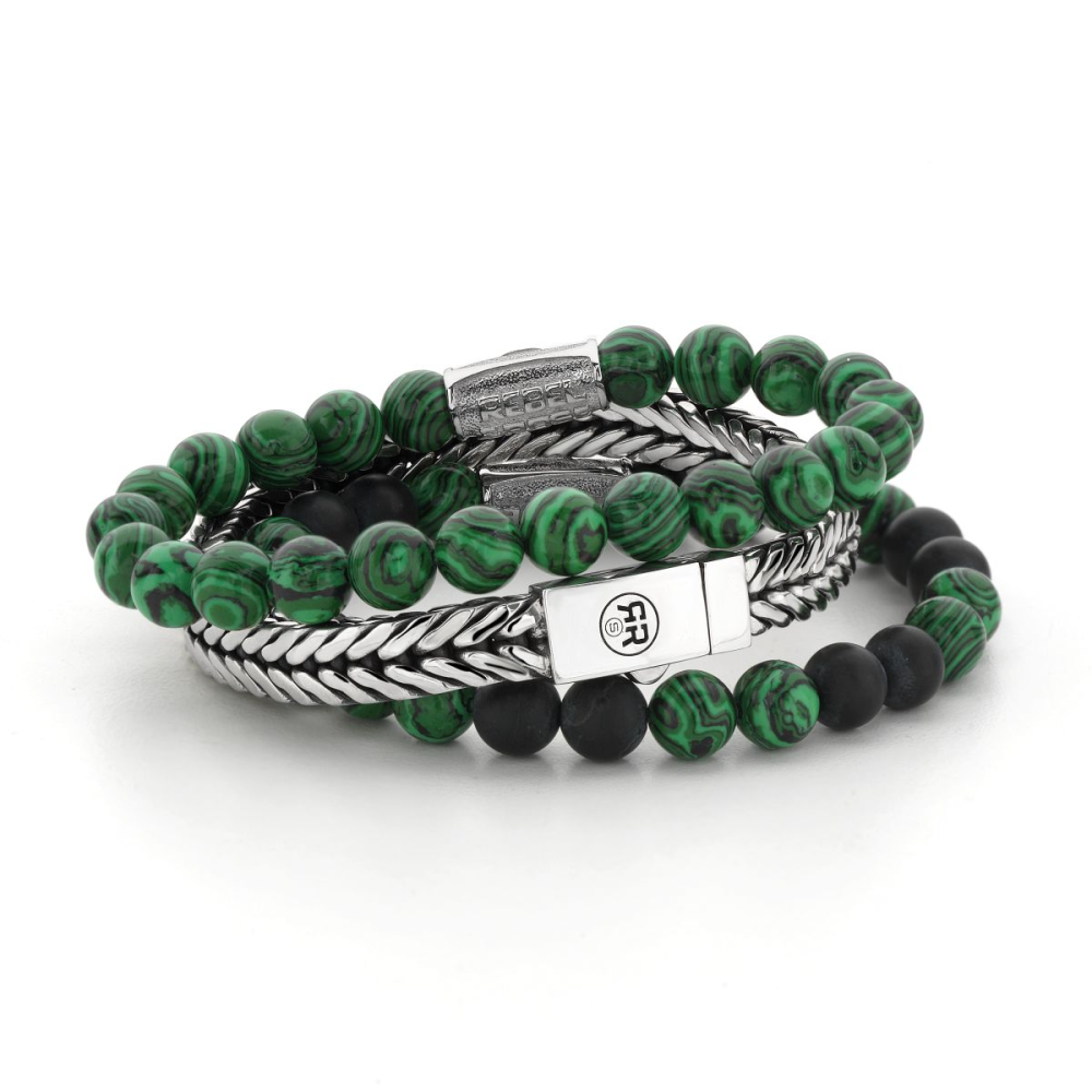 Rebel & Rose Sterling Silver Line Armband RR-BR004-S – Zilver