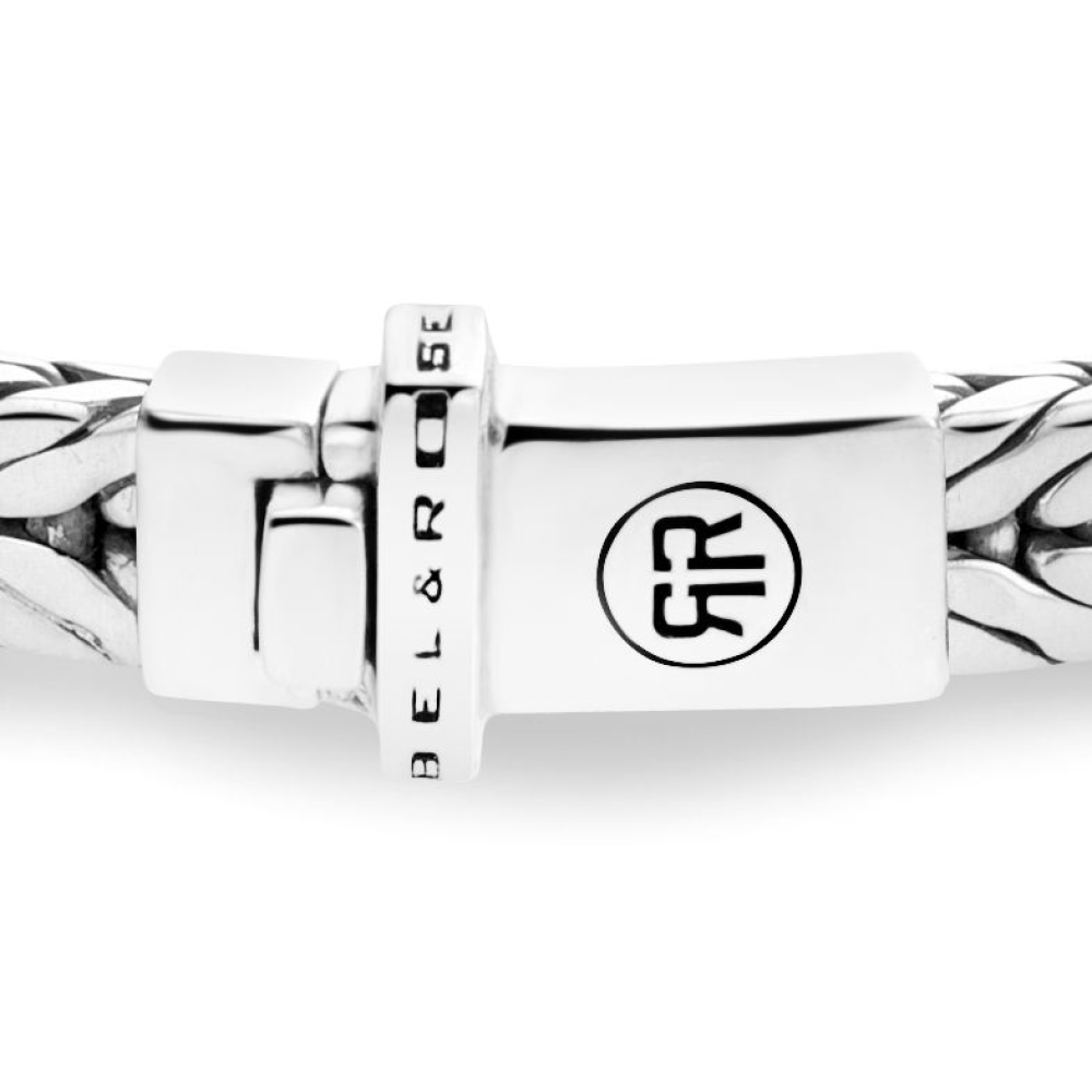 Rebel & Rose Sterling Silver Line Armband RR-BR026-S – Zilver