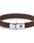 Rebel & and Rose - Armband - Mastery Collection - Woven Patina Cognac Armband - RR-L0169-S Heren - PansiteNederland.nl